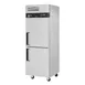 Turbo Air M3R24-2-N 28" 1-Section Reach-In Refrigerator w/ 2 Half Solid Doors, Top Mount, Aluminum Interior, 22 cu. ft. 3 image