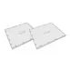 Turbo Air PC-60J Clear Pan Cover, (2) 27-3/8 x 22-1/2" x 1-1/4" ( 2 x PC-36J ), for JBT-60 1 image