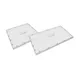 Turbo Air PC-72J Clear Pan Covers, (1) 27-3/8 x 22-1/2 x1-1/4 & (1) 40-3/8 x 27-3/8 x 1-1/4 1 image
