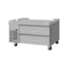 Turbo Air PRCBE-48F-N-FT 48" 2 Drawers Pro Series Freezer Chef Base, Flat Top, 6.83 cu. ft. 1 image
