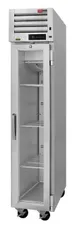 Turbo Air PRO-12R-G-N(-L) One Section Reach-In Refrigerator w/ Glass Door, Top Mount, Stainless Steel, 10 cu. ft. 1 image