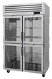 Turbo Air PRO-50-4H-GS-PT 2-Section "Heated Holding Cabinet", 8 Half-Doors, 53 cu ft, 6 SS Shelves, 3000W, 208-230V 1 image