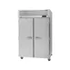 Turbo Air PRO-50F-N 51.75" 2-Solid Door Reach-In Freezer, Top Mounted, 48.36 cu. ft., Stainless Steel 1 image