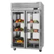 Turbo Air PRO-50R-GS-PT-N 2-Section Pass-Thru Refrigerator w/ Front 2 Glass & Rear 2 Solid Doors, Top Mount, 54 cu. ft. 1 image