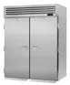 Turbo Air PRO-50R-RI-N-SH 34" 2-Section Solid Doors Roll-In Refrigerator w/ Shelves, Stainless Steel, 82 cu. ft. 1 image