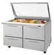 Turbo Air PST-60-24-D4-N-GL 60" Mega Top Sandwich and Salad Prep Table w/ 4 Drawers, 24 Pans 1 image