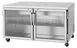 Turbo Air PUR-60-G-N 60" 2-Door Undercounter Refrigerator, Stainless Steel, 17 cu. ft., LED Lighting 1 image