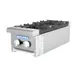 Turbo Air TAHP-12-2 12" Countertop Gas Hotplate with (2) Burners, Manual Control, 64.000 BTU 1 image