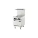Turbo Air TAR-24G-LP 24" Liquid Propane Gas Restaurant Range, 24" Full Griddle w/ Thermostatic Controls, (1) Space Saver Oven, 72.000 BTU 1 image
