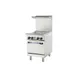 Turbo Air TAR-24G 24" Natural Gas Restaurant Range, 24" Full Griddle w/ Thermostatic Controls, (1) Space Saver Oven, 72.000 BTU 1 image