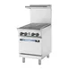 Turbo Air TAR-24RB 24" Natural Gas Restaurant Range w/ 24" Charbroiler, (1) Space Saver Oven, 95.000 BTU 1 image