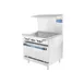 Turbo Air TAR-36G-LP 36" LP Gas Restaurant Range, 36" Full Griddle w/ Thermostatic Controls, (1) Standard Oven, 91.000 BTU  1 image