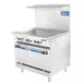 Turbo Air TAR-36G 36" Natural Gas Restaurant Range, 36" Full Griddle w/ Thermostatic Controls, (1) Standard Oven, 94.000 BTU  1 image