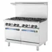 Turbo Air TAR-8 48" Gas Restaurant Range w/ (8) Open Burners, (2) Standard Ovens, 326.000 BTU 1 image