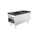 Turbo Air TASP-18-D 18" Gas Stock Pot Range w/ (2) Three Ring Burners, Front to Back Design, 158.000 BTU 1 image