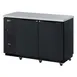 Turbo Air TBB-2SBD-N6 Super Deluxe Back Bar Cooler with Solid Door, Two Section 19 cu. ft. 1 image