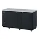 Turbo Air TBB-3SBD-N6 69" Super Deluxe Back Bar Cooler with Solid Door, Two Section, 23 cu. ft. 1 image