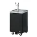 Turbo Air TBD-1SBD-N6 23" 1-Column Black Beer Dispenser w/ 1/2 Barrel Keg Capacity 1 image
