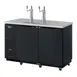 Turbo Air TBD-2SBD-N6 58" 2 Column Stainless Steel Beer Dispenser w/ 2 Keg Capacity 1 image