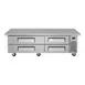 Turbo Air TCBE-72SDR-E-N 78" 4 Drawers Refrigerated Chef Base, Flat Top, 12.6 cu. ft. 2 image