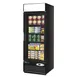 Turbo Air TGF-23FAB-N 27" 1 Glass Door Merchandiser Freezer in Black, 17.7 cu. ft. 1 image