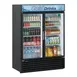 Turbo Air TGM-50RS(B)-N 55" 2-Glass Door Merchandiser Refrigerator, 45.97 cu. ft., Black, ENERGY STAR® 4 image