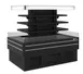 Turbo Air TIOM-24CSCB-N 72" Island Display Self-Serve Refrigerated Merchandiser in Black 1 image