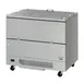 Turbo Air TMKC-49-2-SS-N6 49" Dual Sided Milk Cooler, Cold Wall, 12 Crates Capacity 1 image
