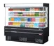 Turbo Air TOM-75MSEW(B)-N 76" Vertical Open Air Merchandiser, Self-Contained, 3 Shelves 1 image