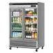 Turbo Air TSR-49GSD-N 54.38" 2-Glass Door Merchandiser Refrigerator, 44.14 cu. ft., Stainless Steel 3 image