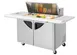Turbo Air TST-48SD-18-E-SVC-N 72" Mega Top Sandwich/Salad Prep Table w/ 2 Doors, 18 Pans 1 image