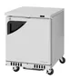 Turbo Air TUF-28SD-FB-N 27" 1-Section Undercounter Freezer w/ 1 Door, Front Breathing, 6.8 cu. ft. 1 image