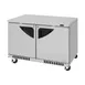 Turbo Air TUR-48SD-FB-N 48" 2-Section Undercounter Refrigerator w/ 2 Doors, 11 cu. ft. 1 image
