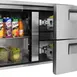 Turbo Air TUR-60SD-D2-N 60" Undercounter Refrigerator, Stainless Steel, 17 cu ft, 1 Door 2 Drawers 7 image