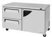Turbo Air TUR-60SD-D2R-N 60" 2-Drawer Undercounter Refrigerator, Stainless Steel, 17.2 cu. ft. 1 image