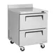 Turbo Air TWF-28SD-D2-N 27" 1-Section Worktop Freezer w/ 2 Drawers, 7 cu. ft. 3 image