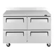 Turbo Air TWF-48SD-D4-N 48" 2-Section Worktop Freezer w/ 4 Drawers, 12 cu. ft. 2 image