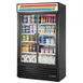True TVM-48-HC~VM01 47" 2-Section Swing Glass Door Visual Refrigerated Merchandiser 1 image
