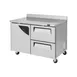 Turbo Air TWF-48SD-D2-N 48" 2-Section Worktop Freezer w/ 2 Drawers & 1 Door, 12 cu. ft. 1 image