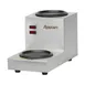 Adcraft TWP Step Up Warmer Plate w/ (2) Warmers, Manual On/off Switch (for Each Brewer) / 500W-120V 1 image