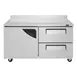 Turbo Air TWR-60SD-D2-N 60" 2-Section Worktop Refrigerator w/ 1 Door & 2 Drawers, 16 cu. ft. 3 image