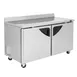 Turbo Air TWR-60SD-N 60" 2-Section Worktop Refrigerator w/ 2 Doors, 16 cu. ft. 2 image