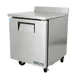 True TWT-27F-HC 27" 1-Section WorkTop Freezer w/ 1 Solid Door, Stainless Steel Exterior 1 image