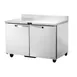 True TWT-48F-HC~SPEC3 48" 2-Section WorkTop Freezer w/ 2 Solid Doors, All Stainless Steel 1 image