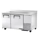 True TWT-60-32-HC 60" 2-Section Worktop Refrigerator w/ 2 Doors, Side Mount Front Breather 1 image