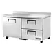 True TWT-60D-2-HC 60" 2-Section Worktop Refrigerator w/ 2 Drawers & 1 Door 1 image