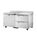 True TWT-60D-2-HC~SPEC3 60" 2-Section Worktop Refrigerator w/ 2 Drawers & 1 Door 1 image