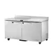 True TWT-60F-HC~SPEC3 60" 2-Section Worktop Freezer w/ 2 Solid Doors, All Stainless Steel 1 image