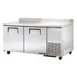 True TWT-67-HC 67" 2-Section Worktop Refrigerator w/ 2 Doors, Side Mounted Front Breather 1 image