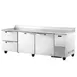 True TWT-93D-2-HC~SPEC3 93" 3-Section Worktop Refrigerator w/ 2 Drawers & 2 Doors 1 image